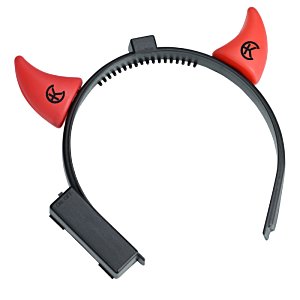 Additional Image 1 - a headband with red horns