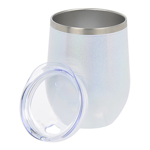 Additional Image 1 - a white and silver cup