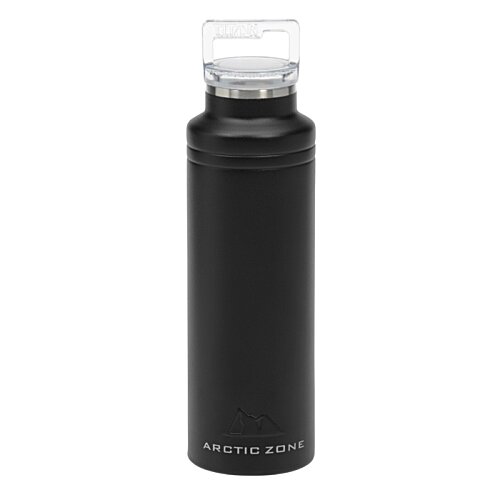 Additional Image 1 - a black bottle with a white cap