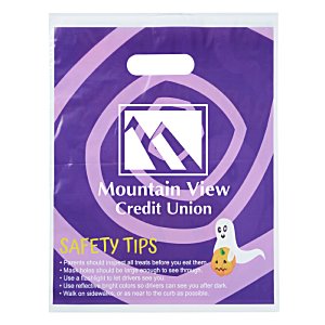 Additional Image 2 - a purple bag with white and yellow circles