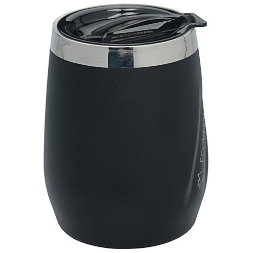 Additional Image 1 - a black and silver cup