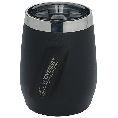 Additional Image 2 - a black and silver coffee cup