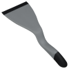 Additional Image 1 - a grey and black spatula
