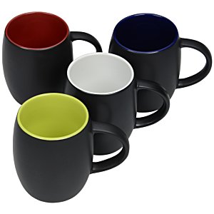 Additional Image 1 - a group of black mugs