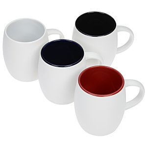 Additional Image 2 - a group of white mugs with different colors of liquid