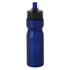 Additional Image 2 - a blue water bottle with a black lid