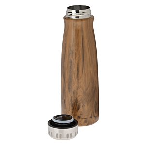 Additional Image 1 - a brown and silver thermos