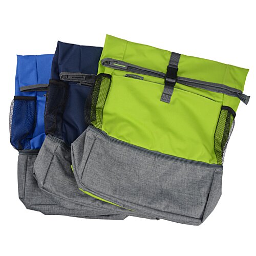 Additional Image 1 - a group of blue and green bags