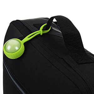 Additional Image 1 - a green ball on a black bag