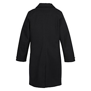 Additional Image 3 - a black coat on a white background