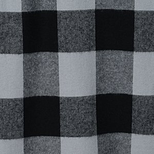 Additional Image 2 - a black and white checkered fabric