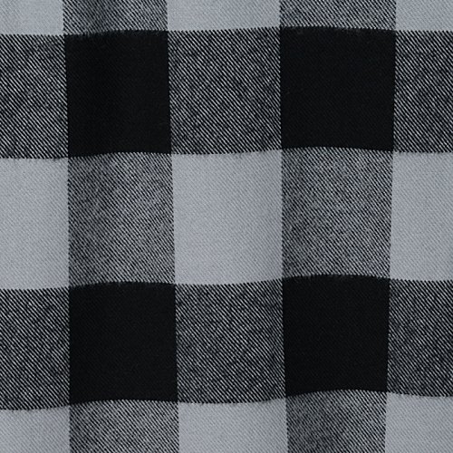 Additional Image 2 - a black and white checkered fabric