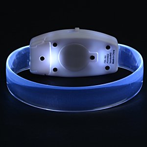 Additional Image 5 - a blue and silver bracelet