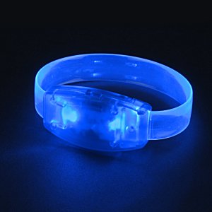 Additional Image 7 - a blue bracelet on a black surface