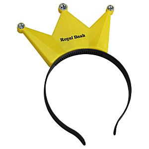 Additional Image 1 - a yellow crown with black text
