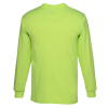 View Image 2 of 3 of Bayside 5.4 oz. 50/50 Long Sleeve T-Shirt