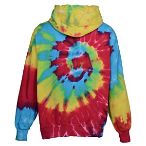 Additional Image 2 - a colorful tie dye hoodie
