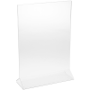 View Image 2 of 3 of Clear Sign Holder - 12-1/4" x 8-1/2" - Pack of 5