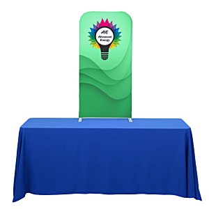 Additional Image 1 - a table with a blue table cloth