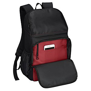 Additional Image 1 - a black and red backpack