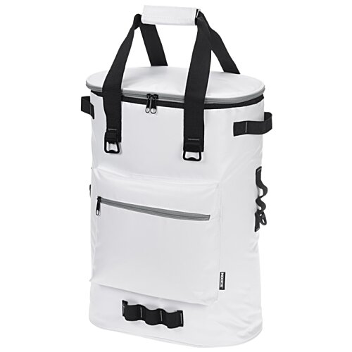 Additional Image 4 - a white bag with black straps