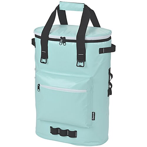 Additional Image 6 - a light blue bag with black straps