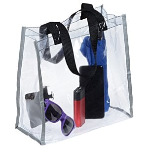 Additional Image 1 - a clear bag with different objects inside