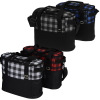 View Image 2 of 5 of Buffalo Plaid Cooler Bag - 24 hr