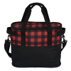 View Image 3 of 5 of Buffalo Plaid Cooler Bag - 24 hr