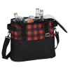 View Image 4 of 5 of Buffalo Plaid Cooler Bag - 24 hr