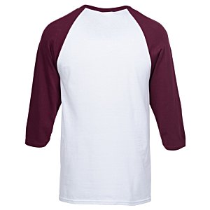 Additional Image 1 - a white and maroon shirt