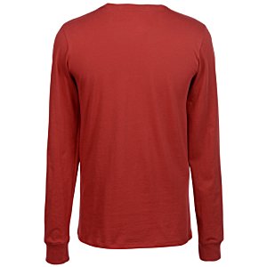 Additional Image 1 - a red long sleeved shirt