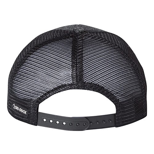 Additional Image 1 - a black hat with a mesh back