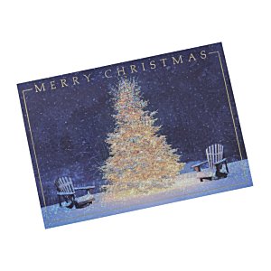 Additional Image 2 - a christmas card with a tree