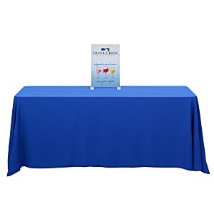 Additional Image 1 - a table with a blue tablecloth
