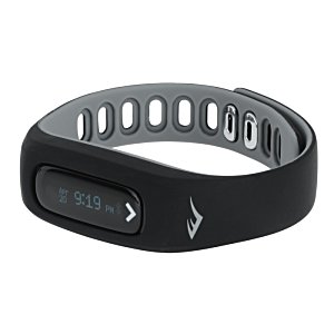Additional Image 1 - a black and grey wristband