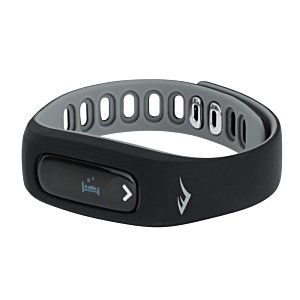 Additional Image 2 - a black bracelet with a button