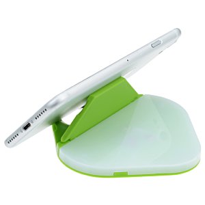 Additional Image 7 - a white tablet on a green stand