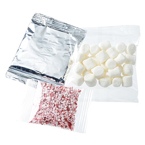 Additional Image 1 - a group of small white and red objects