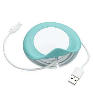 Additional Image 1 - a blue and white usb cable