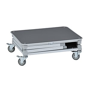 Additional Image 5 - a grey metal box on wheels