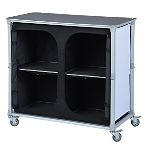 Additional Image 11 - a shelf on wheels with black shelves