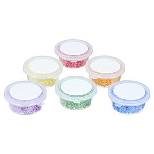 Additional Image 1 - a stack of small containers with different colored powders