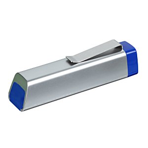 Additional Image 1 - a blue and silver pen