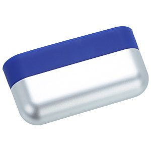 Additional Image 6 - a blue and silver eraser