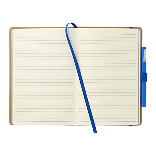 Additional Image 1 - a notebook with a blue strap