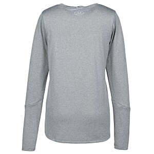 Additional Image 1 - a grey sweater with long sleeves
