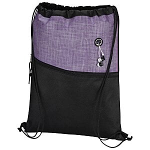 Additional Image 1 - a purple and black backpack