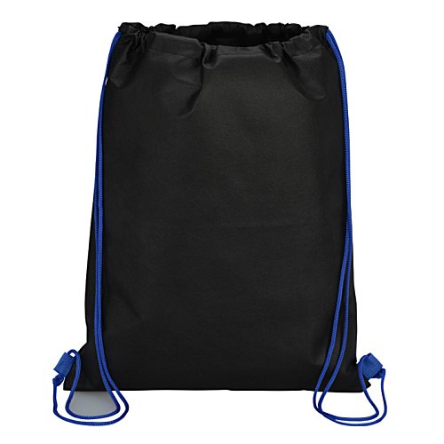 Additional Image 1 - a black bag with blue straps