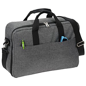 Additional Image 4 - a grey bag with black straps